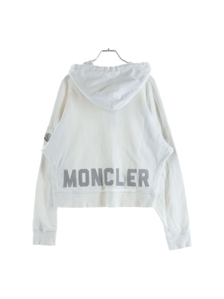 Moncler Maglia Girocollo Pullover Hoodie White Xs